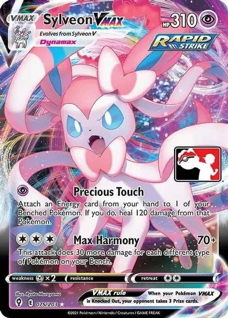 Sylveon VMAX — Play! Pokémon Prize Pack Series