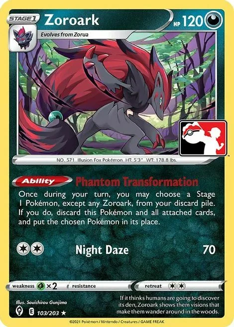 Zoroark — Play! Pokémon Prize Pack Series