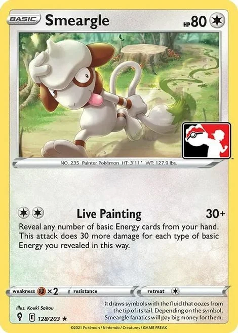 Smeargle — Play! Pokémon Prize Pack Series