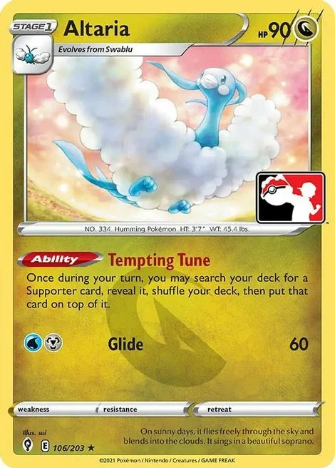 Altaria — Play! Pokémon Prize Pack Series