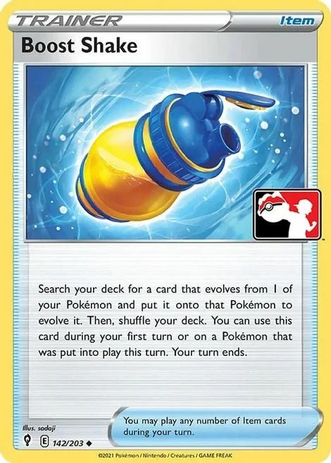 Boost Shake — Play! Pokémon Prize Pack Series
