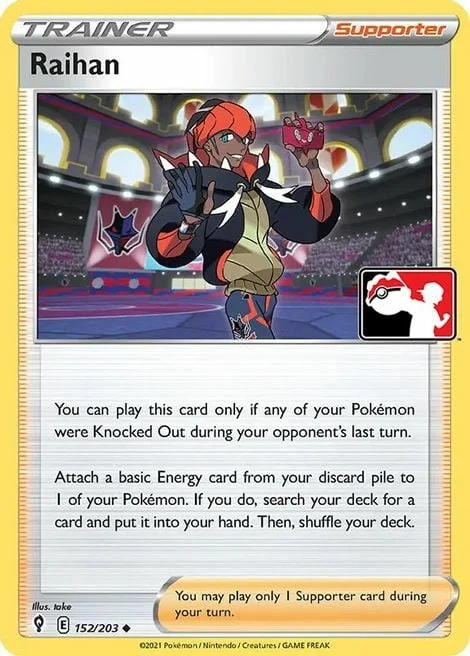 Raihan — Play! Pokémon Prize Pack Series