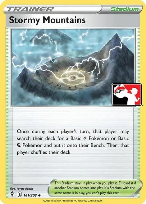 Stormy Mountains — Play! Pokémon Prize Pack Series
