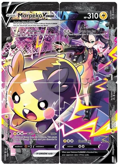 Morpeko V-UNION Set — SWSH Black Star Promos