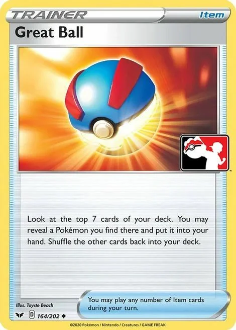 Great Ball — Play! Pokémon Prize Pack Series