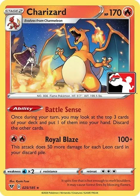 Charizard — Play! Pokémon Prize Pack Series