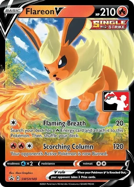Flareon V — Play! Pokémon Prize Pack Series