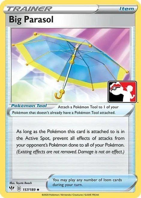 Big Parasol — Play! Pokémon Prize Pack Series