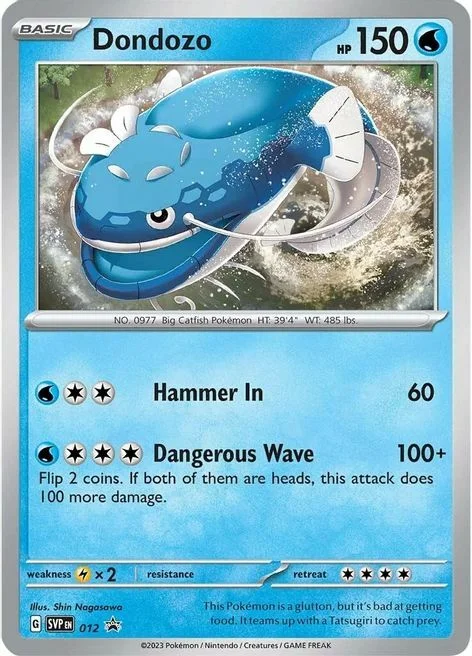 Dondozo — SV Black Star Promos