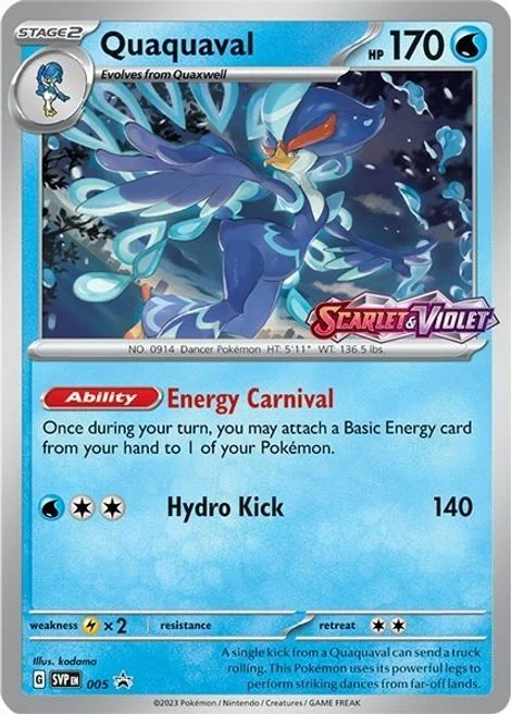 Quaquaval — SV Black Star Promos