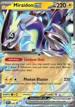 Miraidon ex — SV Black Star Promos