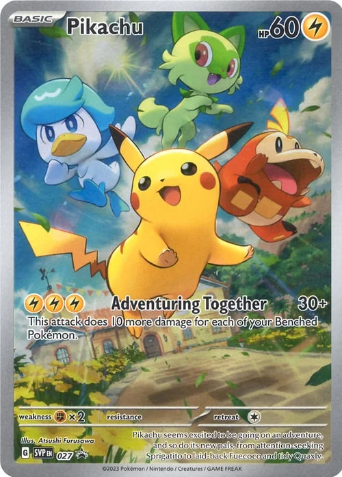 Pikachu — SV Black Star Promos