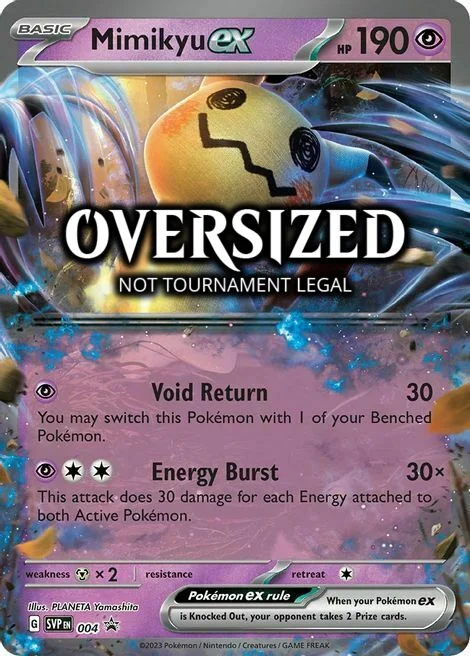 Mimikyu ex — SV Black Star Promos