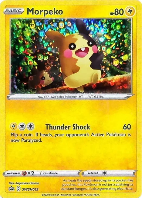 Morpeko — SWSH Black Star Promos