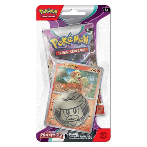 Paldea Evolved: Growlithe 1-Pack Blister — Paldea Evolved