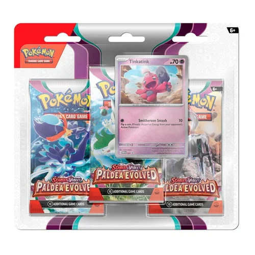 Paldea Evolved: Tinkatink 3-Pack Blister — Paldea Evolved
