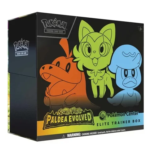 Paldea Evolved Pokémon Center Elite Trainer Box — Paldea Evolved