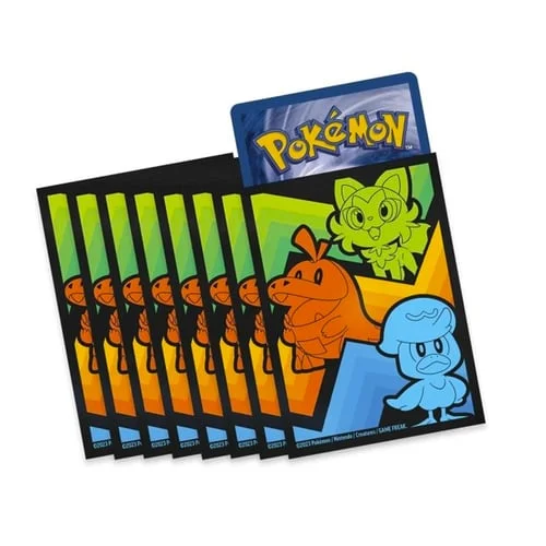 Paldea Evolved: Sprigatito, Fuecoco & Quaxly Sleeves — Paldea Evolved
