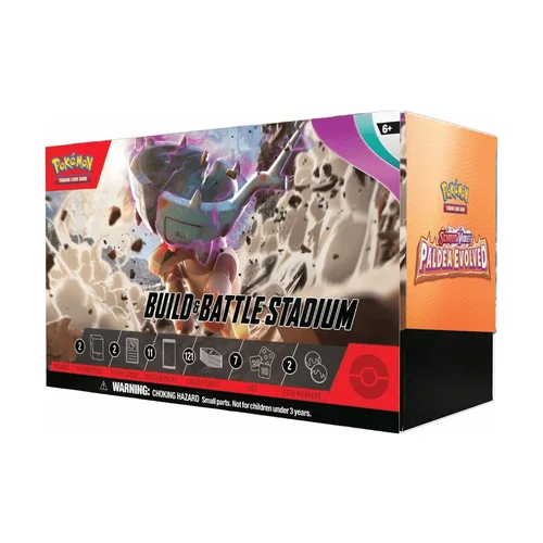Paldea Evolved: Empty Build & Battle Stadium Box — Paldea Evolved