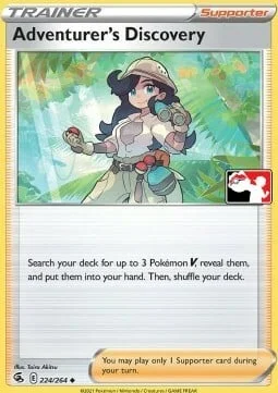 Adventurer's Discovery — Play! Pokémon Prize Pack Series