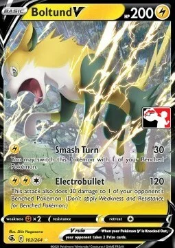 Boltund V — Play! Pokémon Prize Pack Series