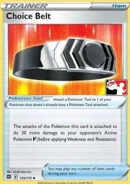 Choice Belt — Play! Pokémon Prize Pack Series