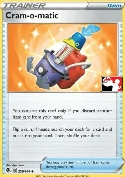 Cram-o-matic — Play! Pokémon Prize Pack Series