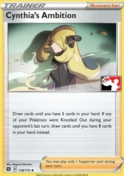 Cynthia's Ambition — Play! Pokémon Prize Pack Series