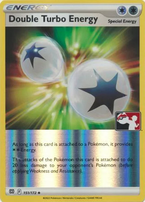 Double Turbo Energy — Play! Pokémon Prize Pack Series