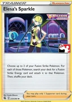 Elesa's Sparkle — Play! Pokémon Prize Pack Series