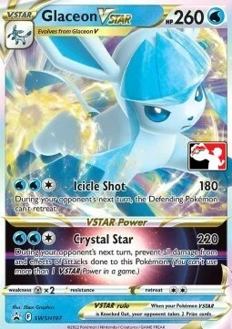 Glaceon VSTAR — Play! Pokémon Prize Pack Series