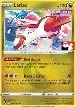 Latias — Play! Pokémon Prize Pack Series