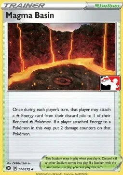 Magma Basin — Play! Pokémon Prize Pack Series