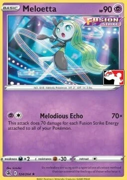 Meloetta — Play! Pokémon Prize Pack Series