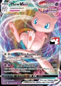 Mew VMAX — Play! Pokémon Prize Pack Series