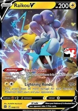 Raikou V — Play! Pokémon Prize Pack Series