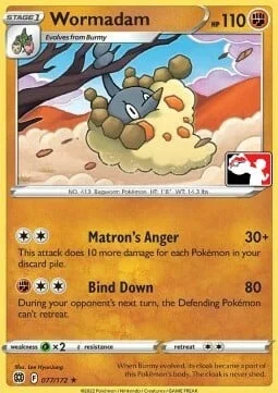Wormadam — Play! Pokémon Prize Pack Series