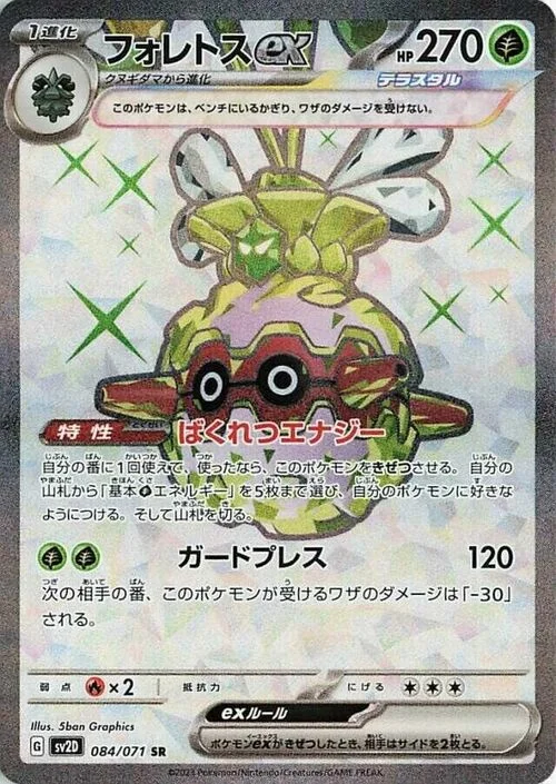 Forretress ex — Clay Burst