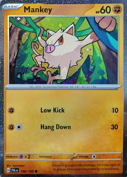 Mankey — Paldea Evolved