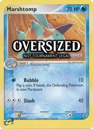 Marshtomp — Nintendo Black Star Promos