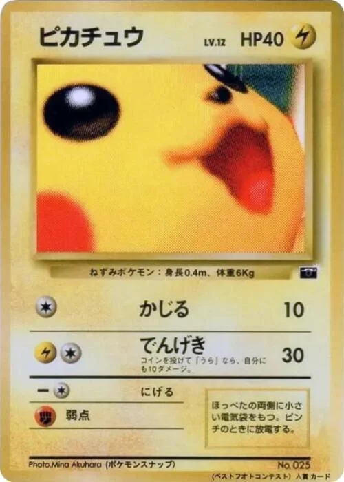 Pikachu Lv.12 — Unnumbered Promos