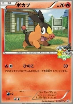 Tepig — BW Promos