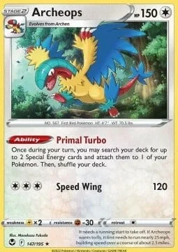 Archeops — Theme Deck & Blisters Exclusives