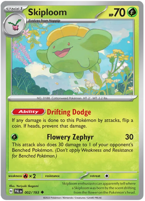 Skiploom — Paldea Evolved