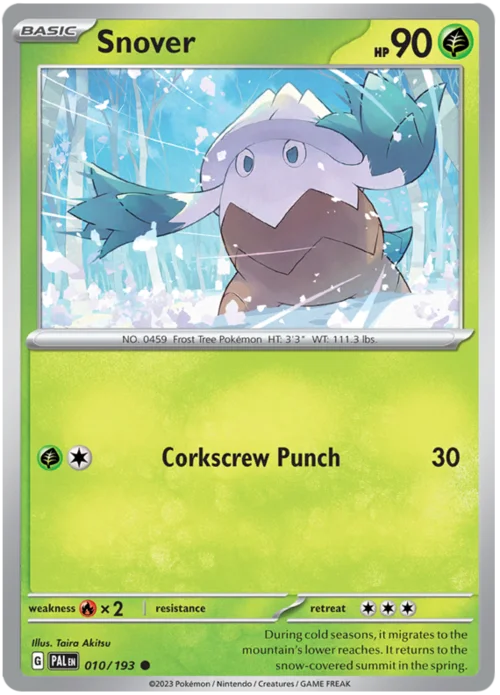 Snover — Paldea Evolved