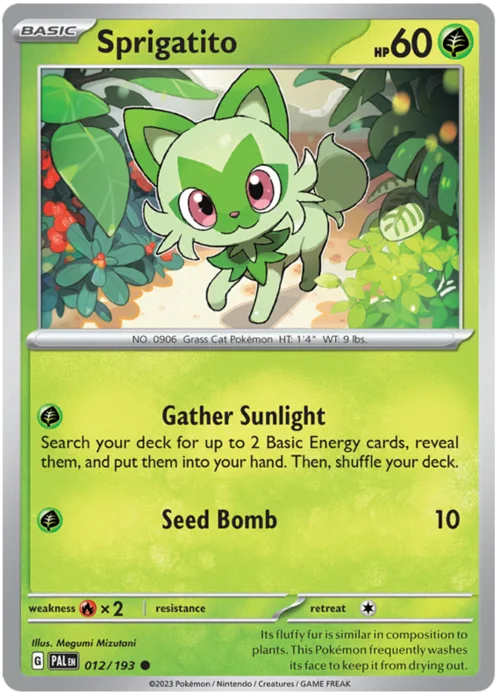 Sprigatito — Paldea Evolved