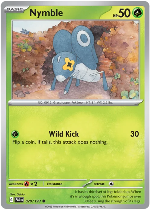 Nymble — Paldea Evolved