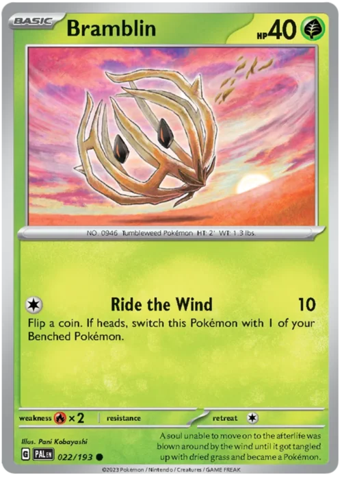 Bramblin — Paldea Evolved