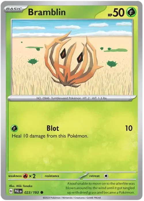 Bramblin — Paldea Evolved