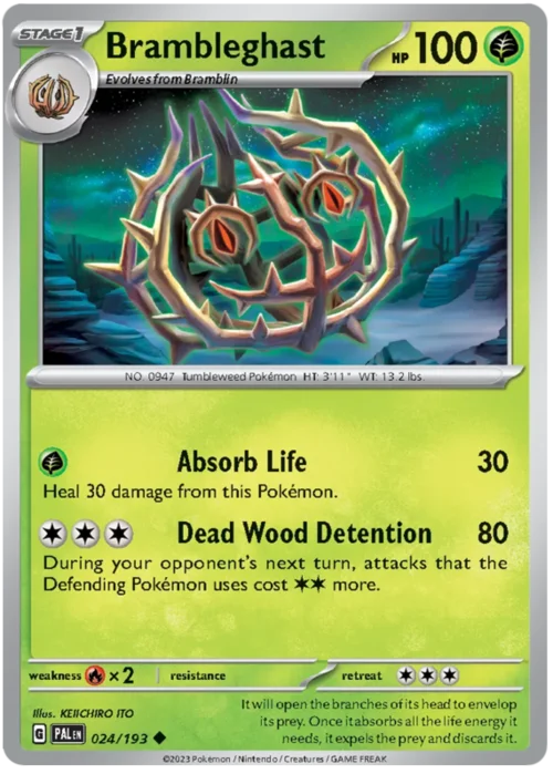 Brambleghast — Paldea Evolved
